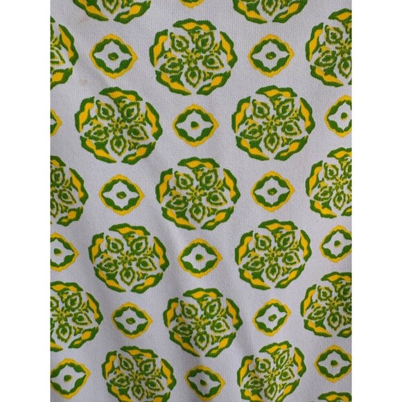 J. McLaughlin Short Sleeve Spring Catalina Cloth Dress Blue Green Print Size XS - Picture 4 of 11